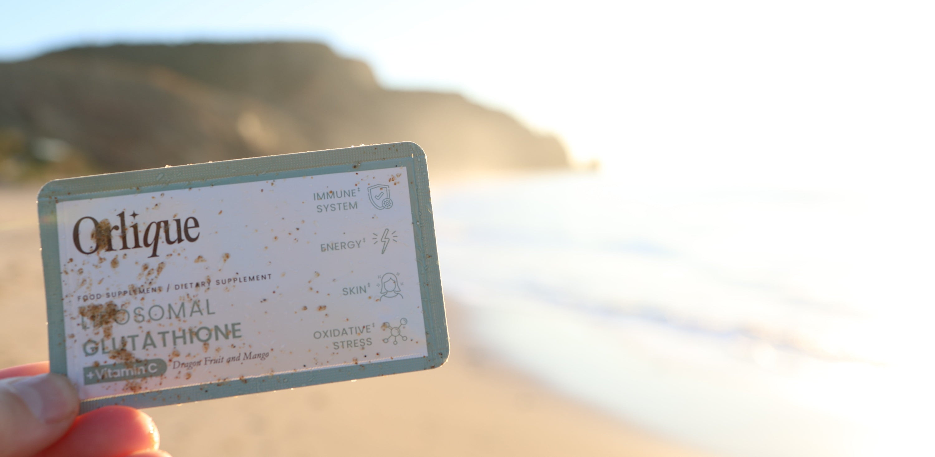 Orlique Liposomal Glutathione supporting antioxidant defense and cellular health